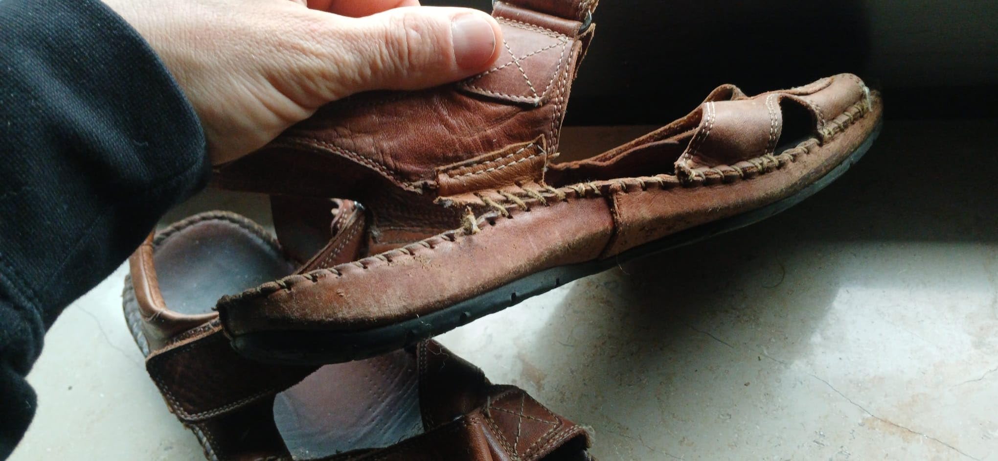 Perfekte Sommersandalen