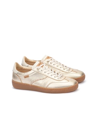pikolinos-lanzarote-damen-sneakers-aus-leder-barefoot-style-mit-flexiblem-gummib image 7
