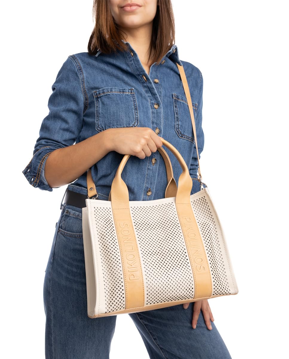 pikolinos-alcudia-shopper-aus-leder-f-r-damen-nata image 6
