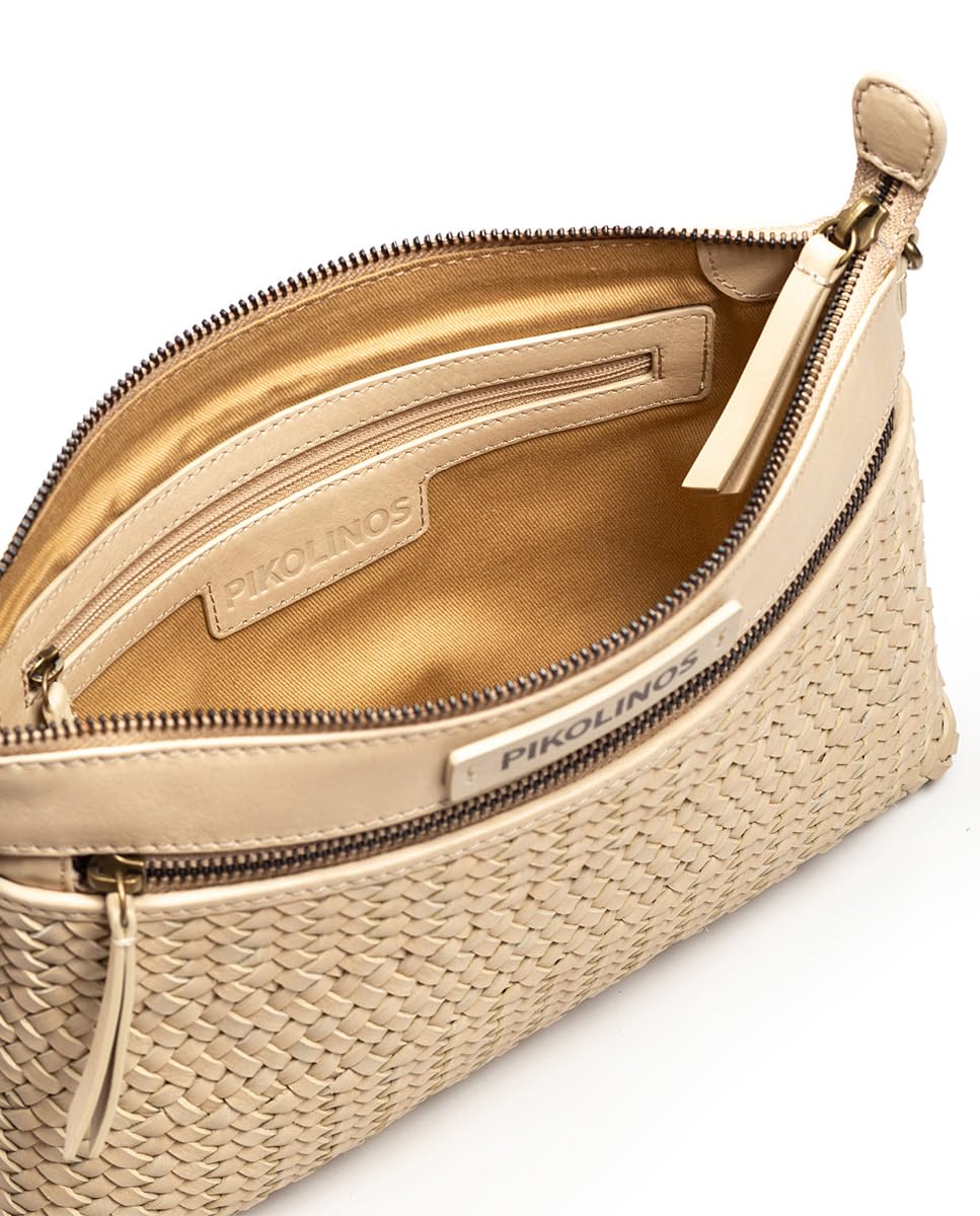pikolinos-tote-baleares-stoff-leder-damen-beige image 6
