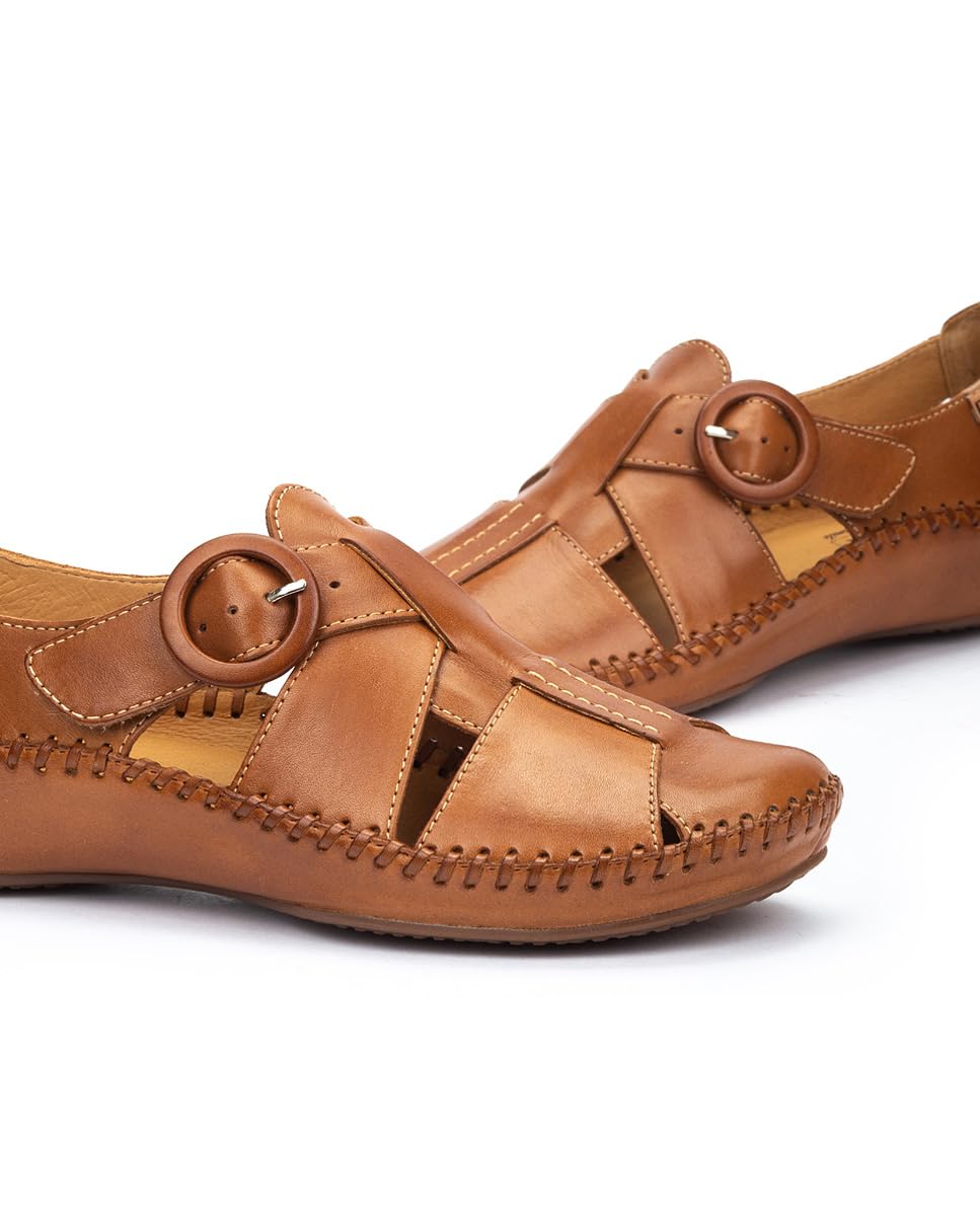 pikolinos-puerto-vallarta-655-0845-nata-leder-slipper-damen-wei image 4