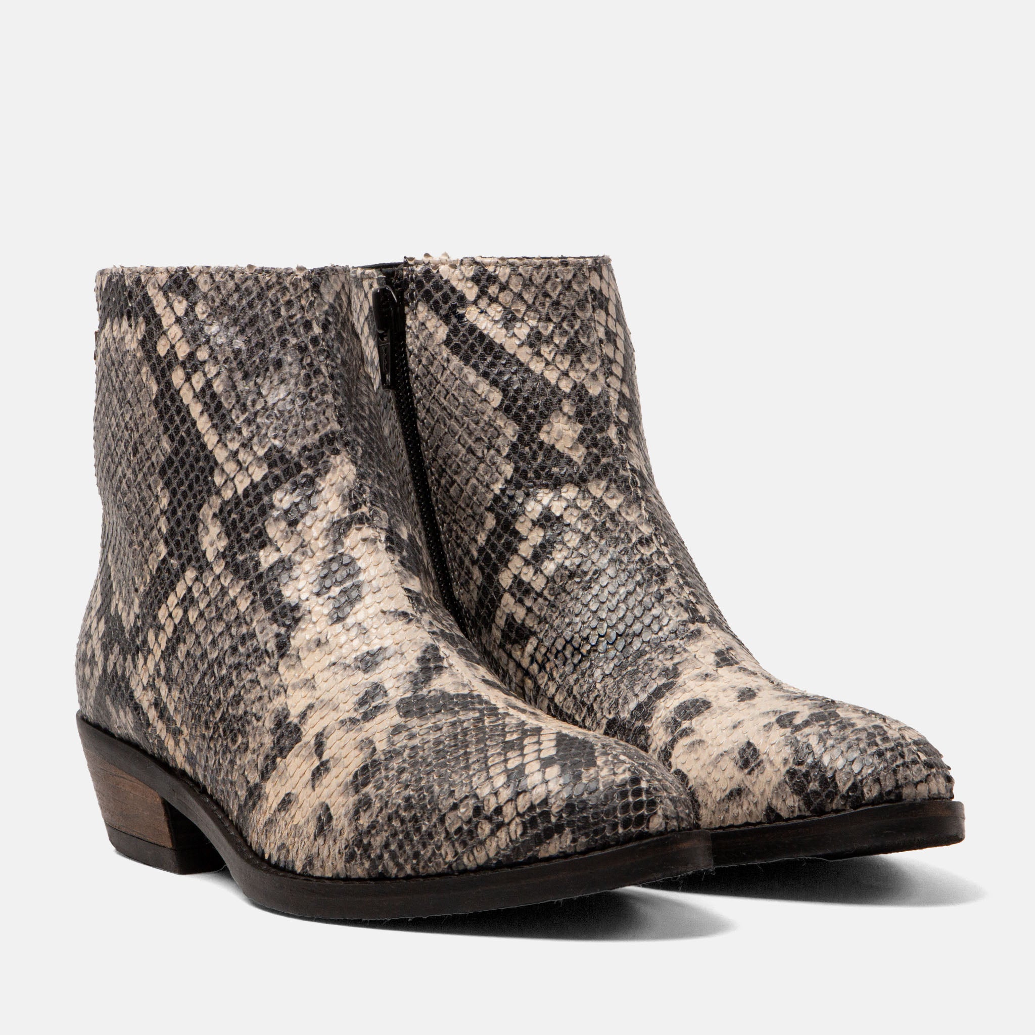 lazamani-beverly-damen-leder-stiefeletten-offwhite image 2
