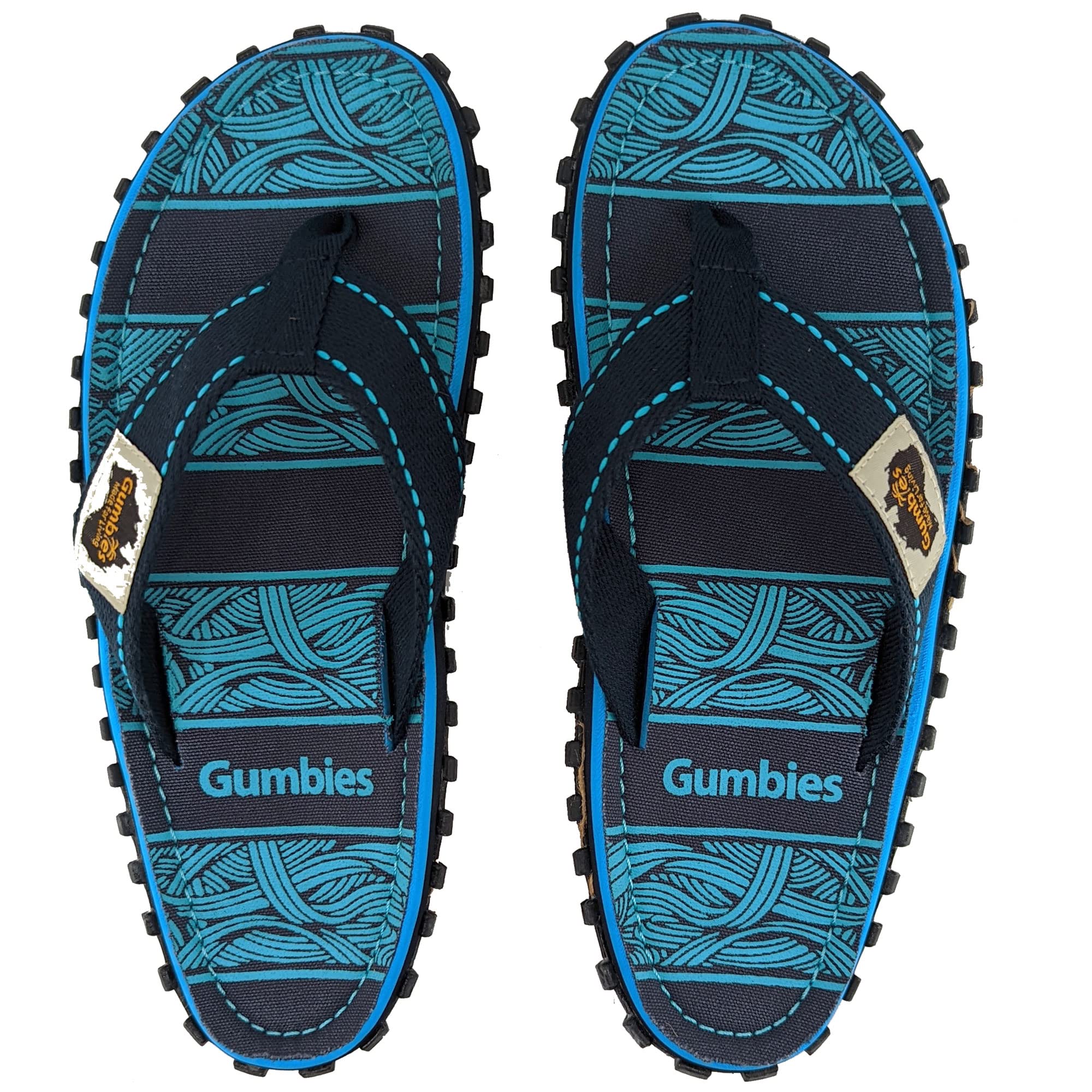 gumbies-originals-blau-flip-flops-herren-zehentrenner-aus-recycelten-materialien image 1
