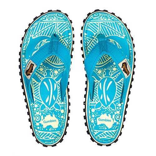 gumbies-islander-kids-zehentrenner-turquoise-28 image 7