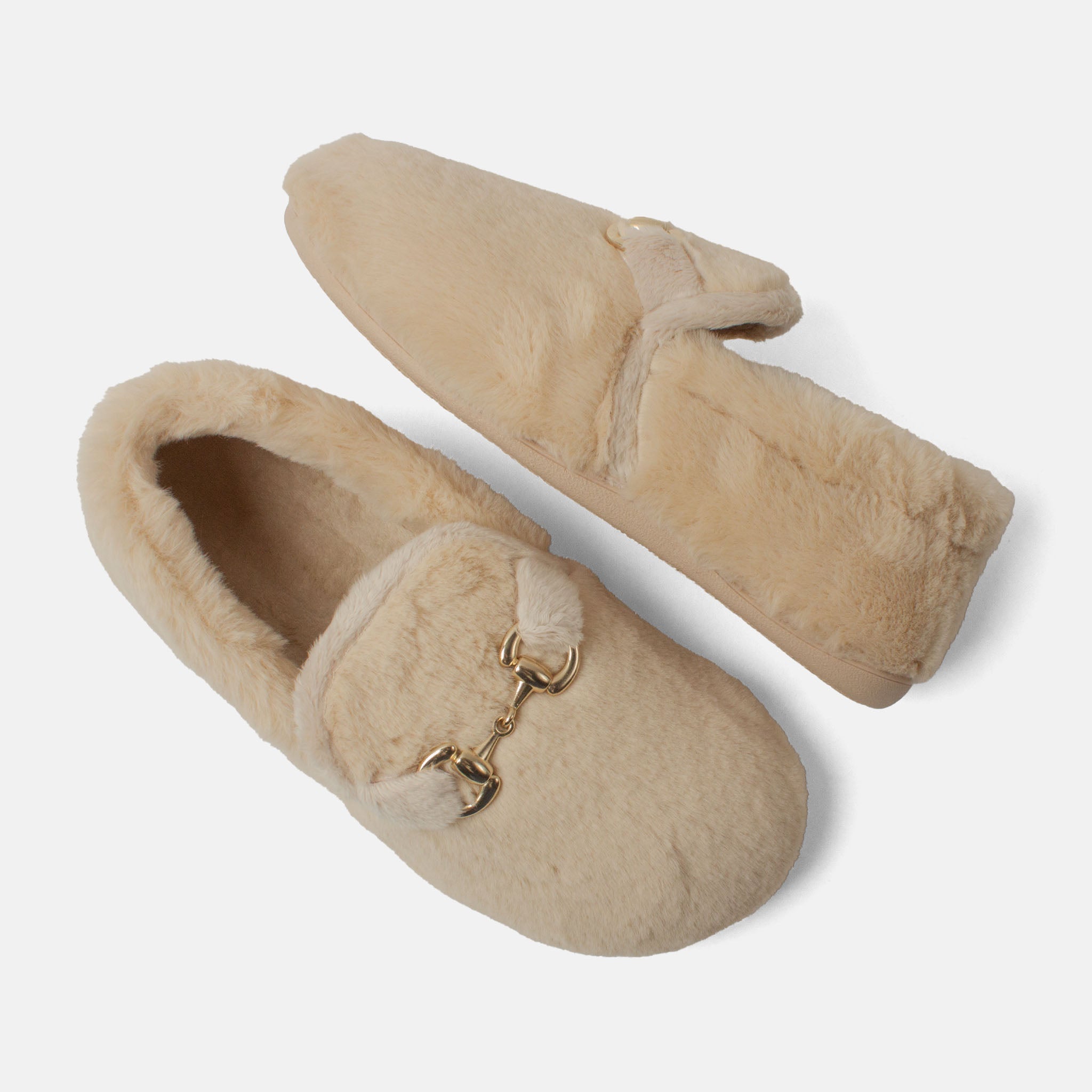 lazamani-floor-damen-hausschuhe-beige image 4