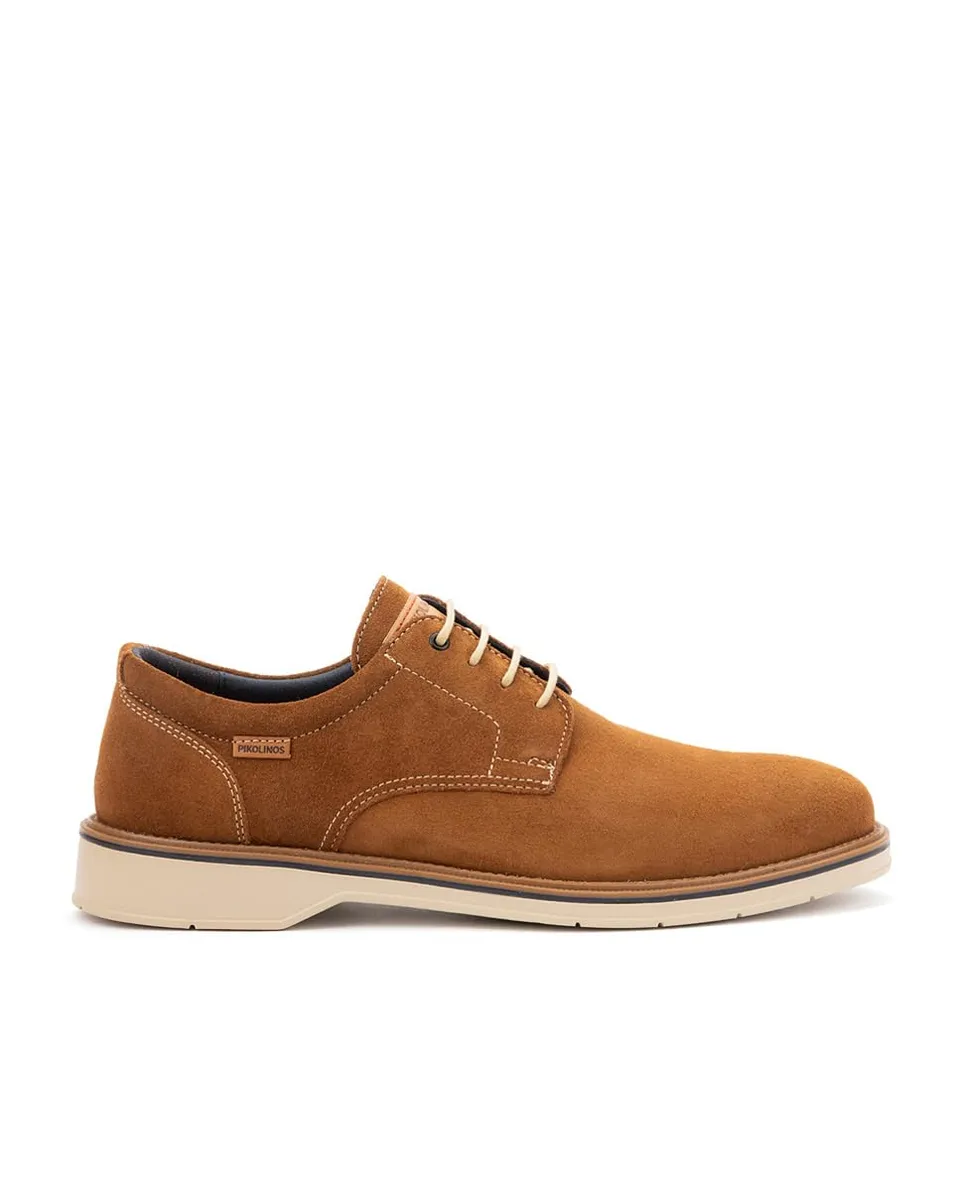 pikolinos-carlet-schn-rschuh-herren-leder-hellbraun image 1