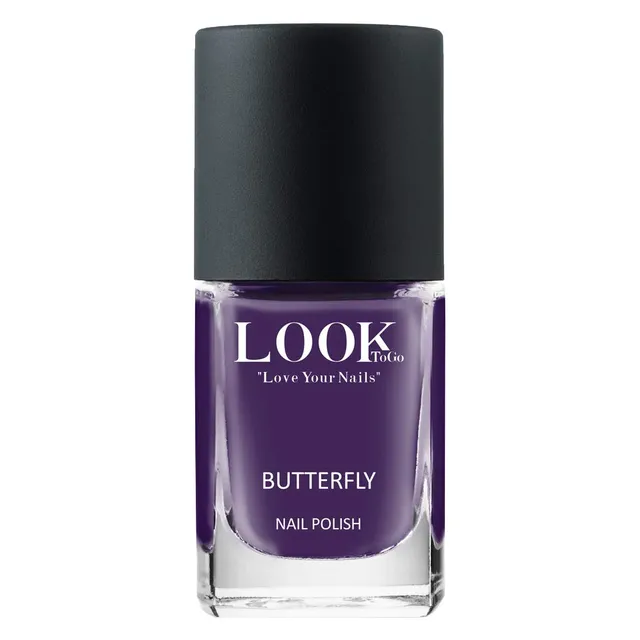 gumbies-corker-zehentrenner-damen-purple-mit-nagellack-butterfly image 1