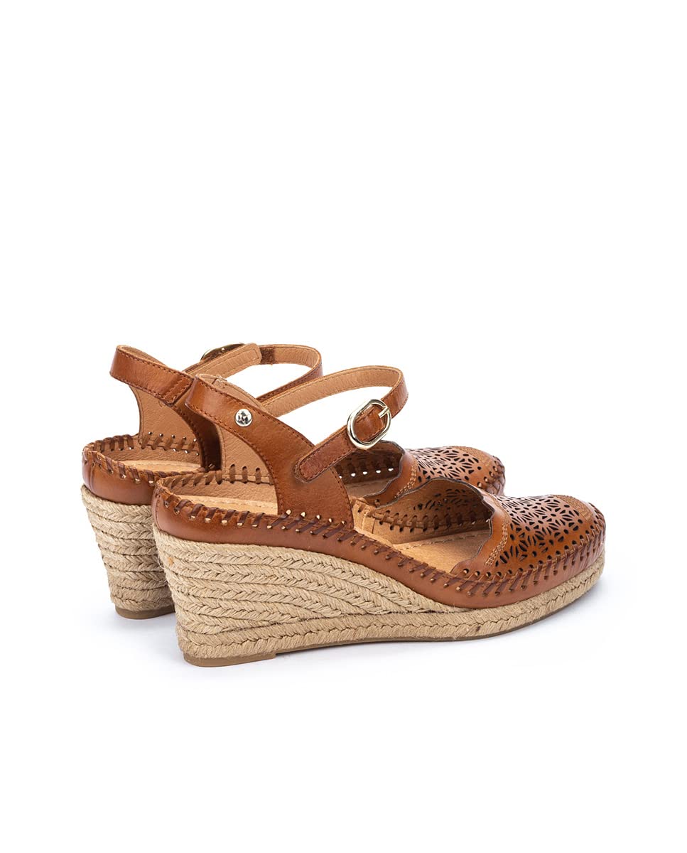 pikolinos-vila-damen-keilsandalen-aus-leder-mit-schnalle image 3