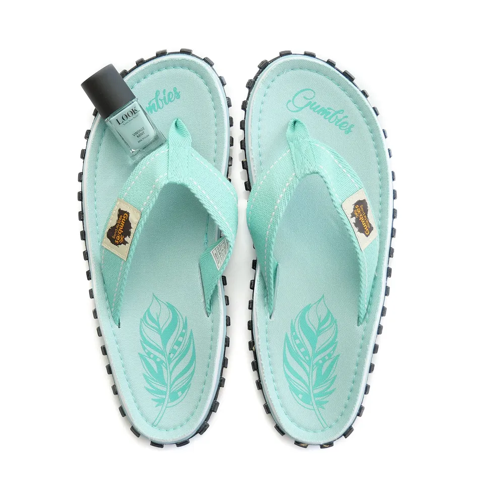 gumbies-original-boho-mint-damen-zehentrenner-set-mit-nagellack-vintage-mint image 1