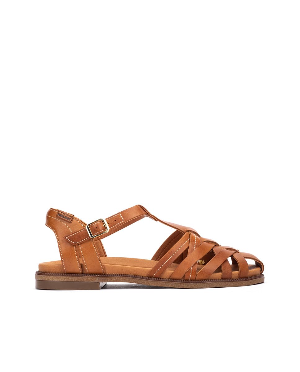 pikolinos-navia-w3e-0637-damen-leder-sandale-schwarz-flach image 6