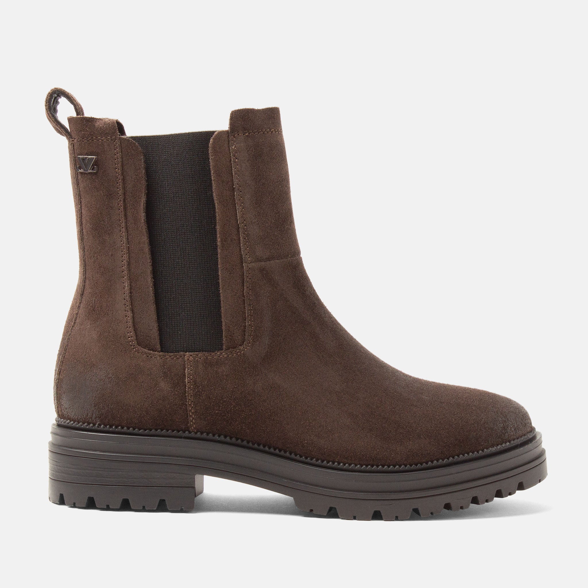 lazamani-nola-damen-wildleder-boots-brown image 1