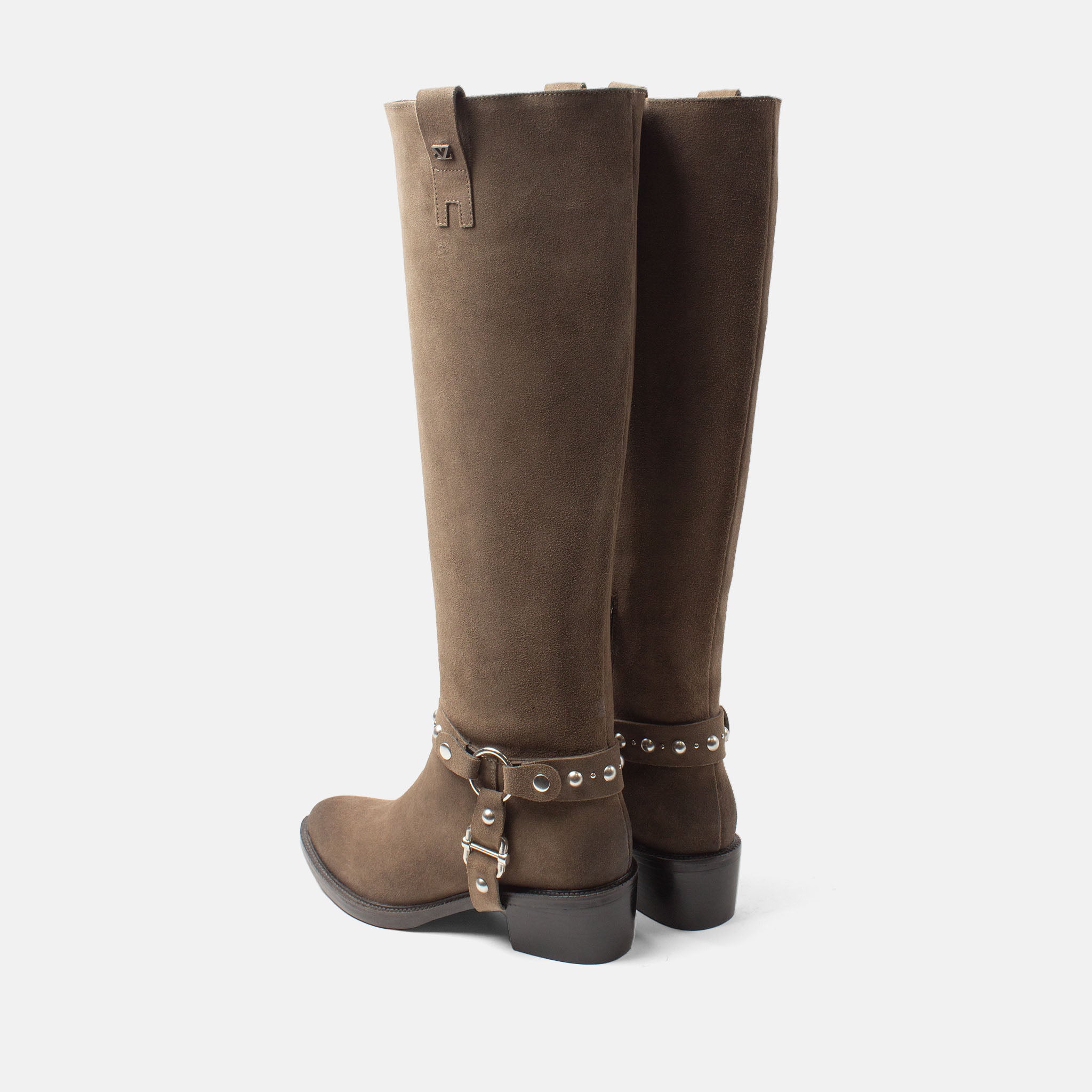 lazamani-fay-damen-wildleder-stiefel-taupe image 3