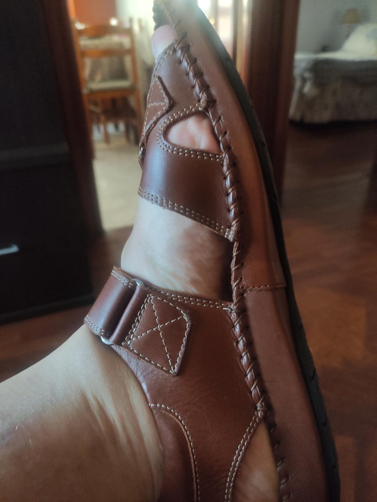Perfekte Sommersandalen