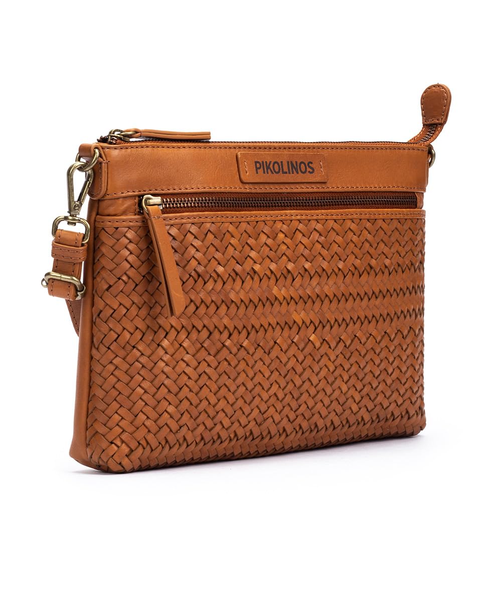 pikolinos-tote-baleares-stoff-leder-damen-marr-n image 3