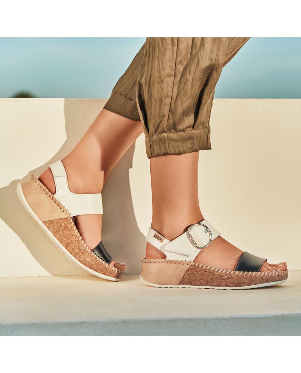 pikolinos-marina-keilsandalen-damen-leder-mit-klettverschluss image 2