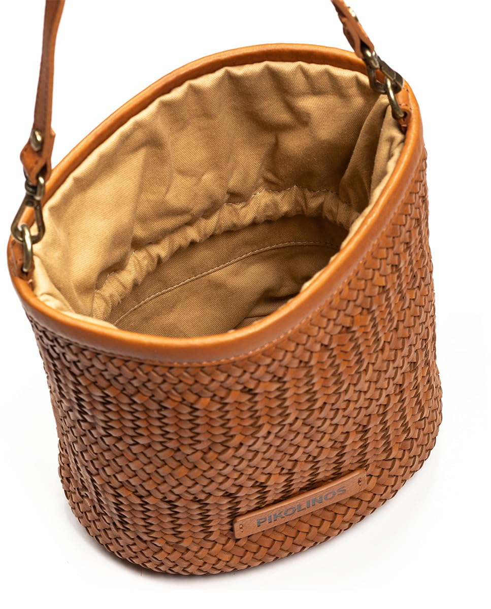 pikolinos-baleares-damen-handtasche-aus-leder-hellbraun image 6