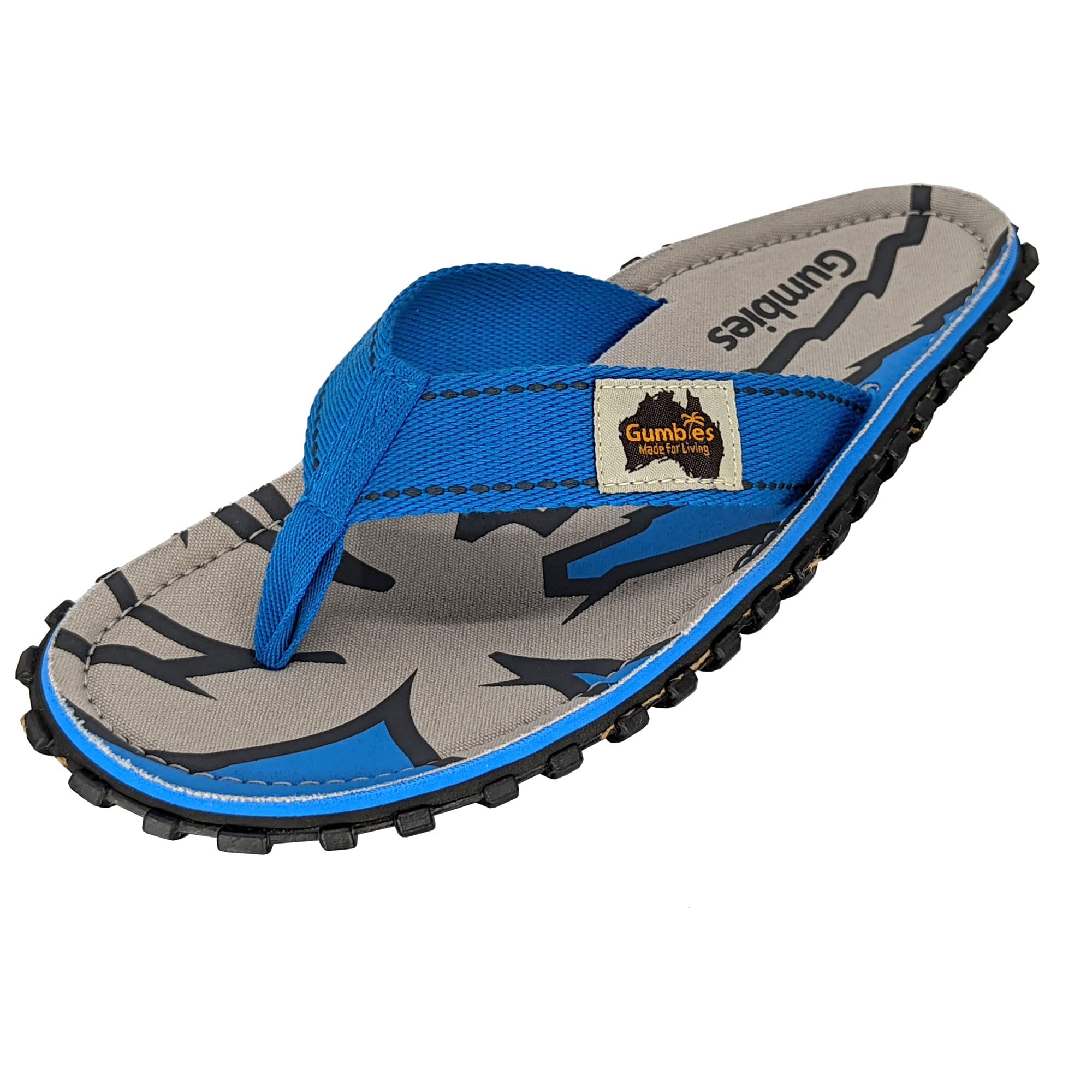 gumbies-originals-flip-flops-blue-palms-gr-41 image 2