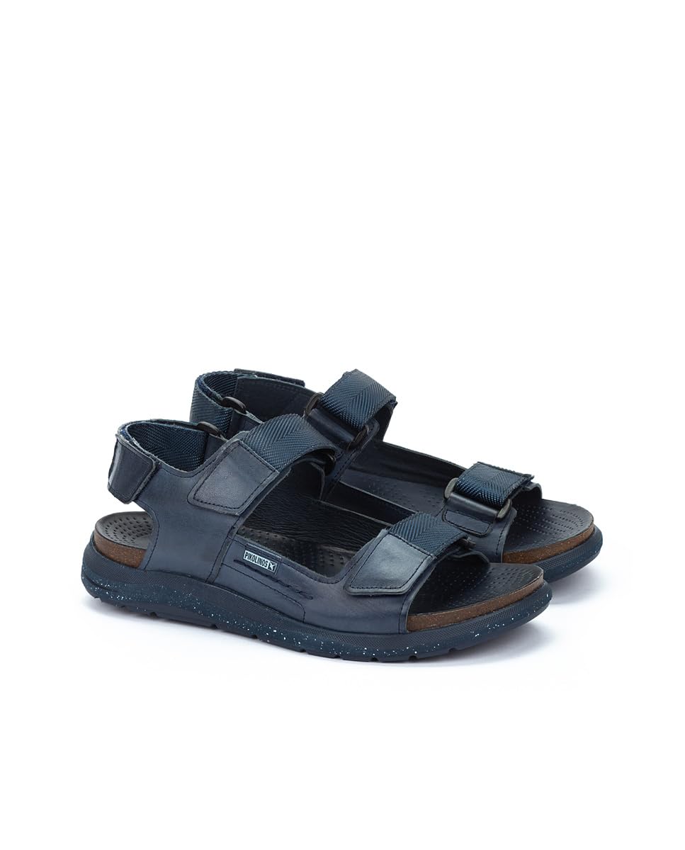 pikolinos-nijar-herren-leder-sandalen-flach image 2
