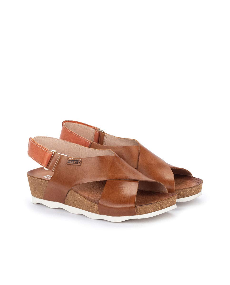 pikolinos-mahon-keilsandalen-aus-leder-f-r-damen image 2