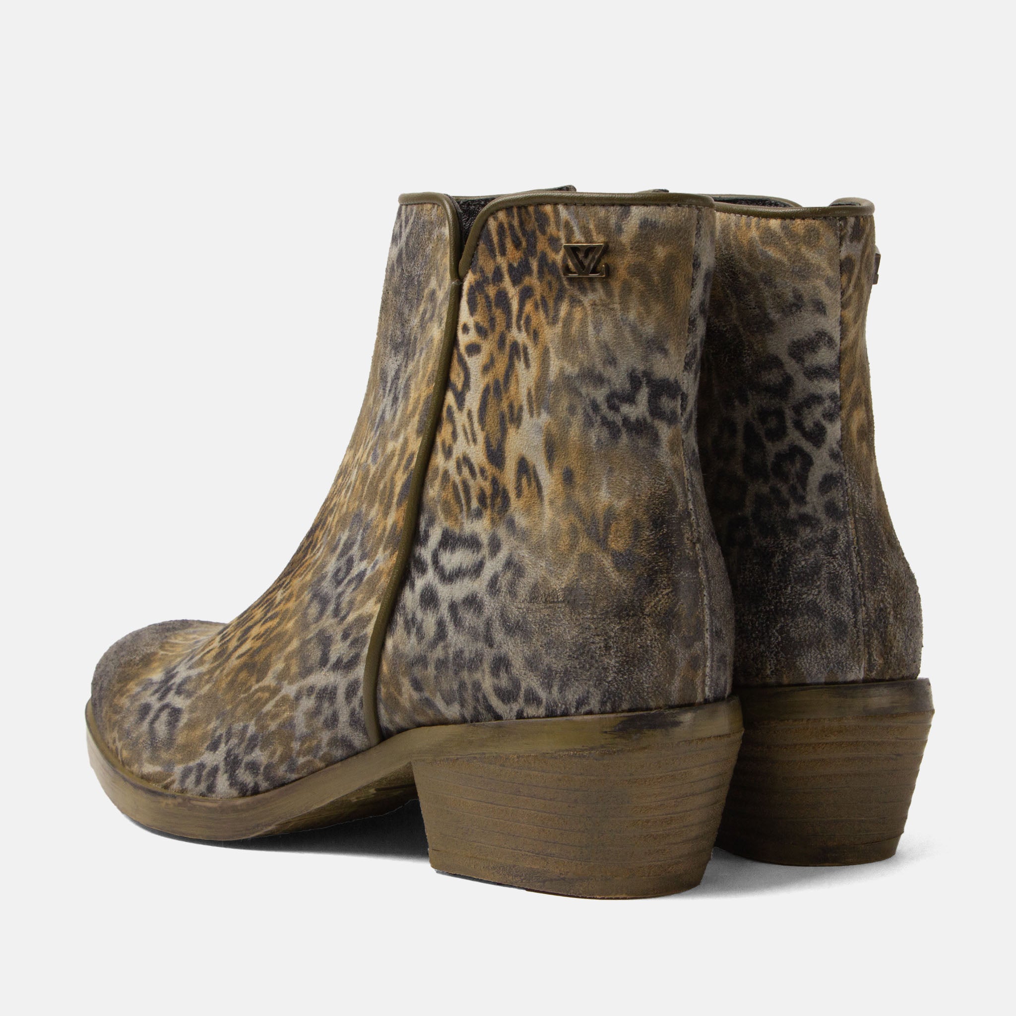 lazamani-sara-damen-wildleder-stiefeletten-khaki-leo image 4