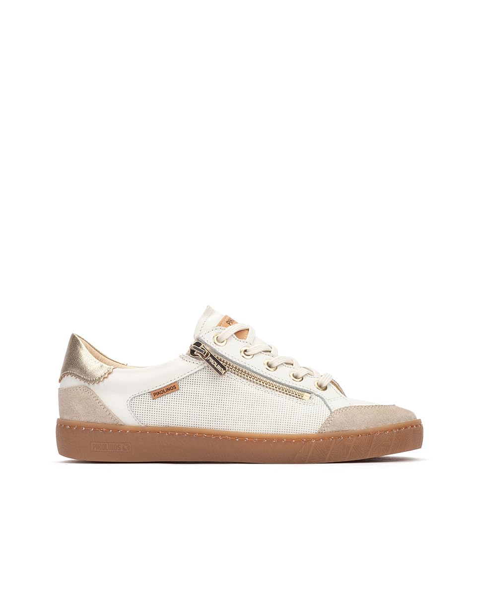 pikolinos-lanzarote-leder-sneaker-damen-memory-foam-eu-35-42 image 1