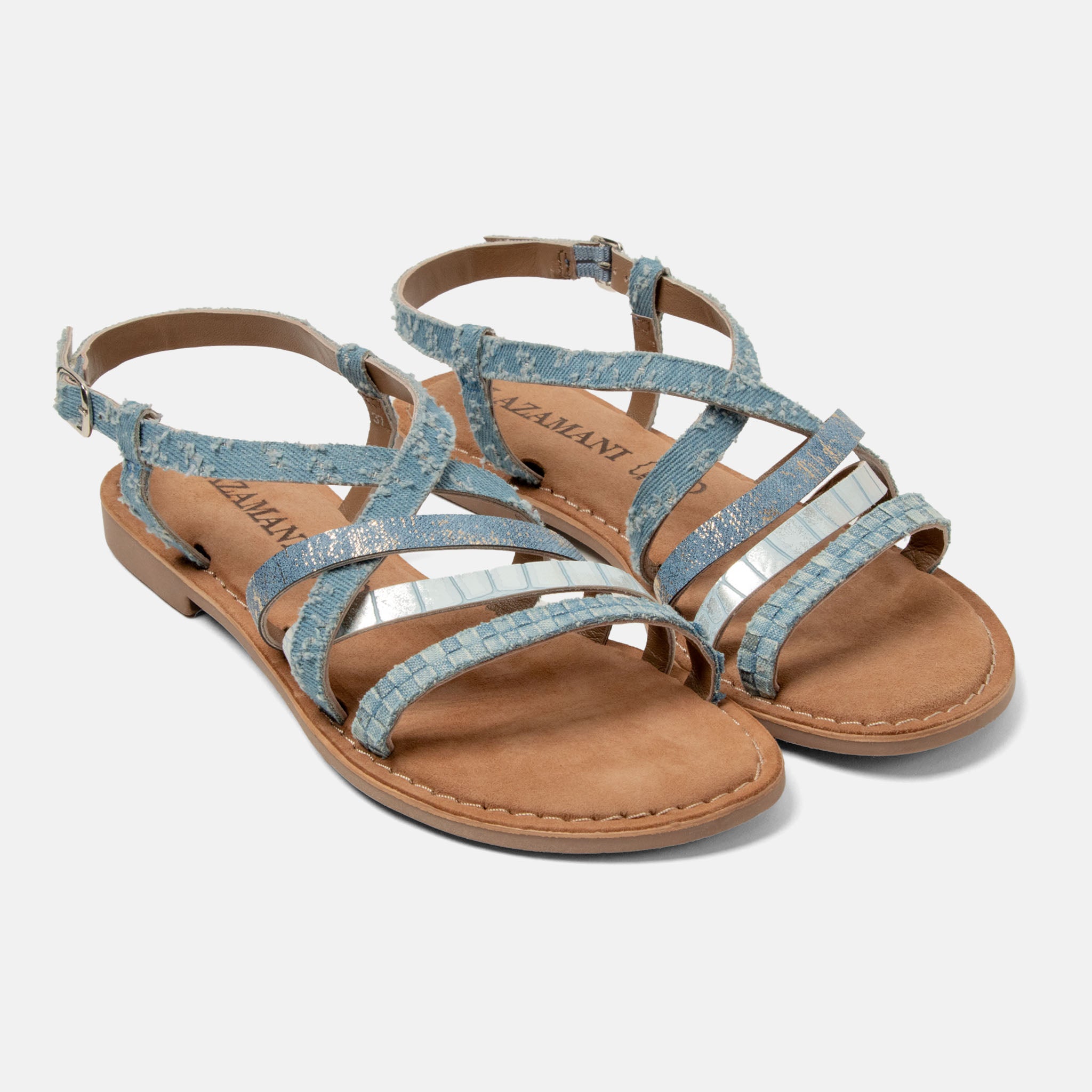 lazamani-zuri-damen-sandalen-denim image 3