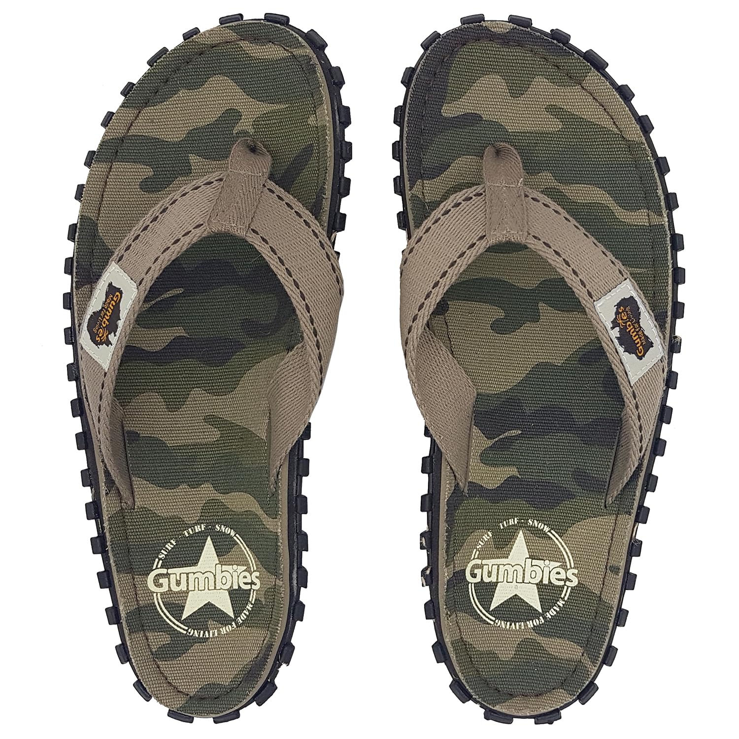 gumbies-originals-flip-flops-camouflage-gr-39-aus-recycling-material image 4