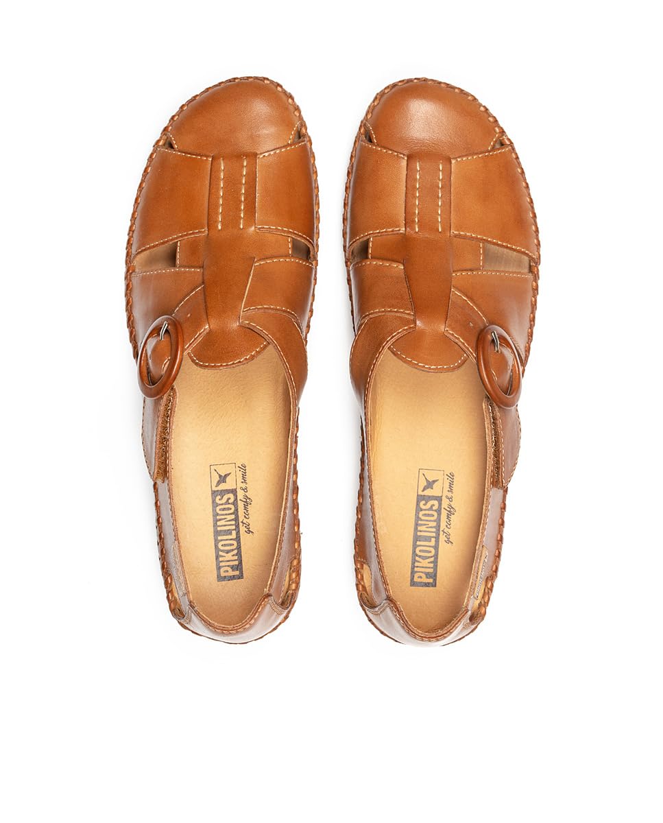 pikolinos-puerto-vallarta-655-0845-nata-leder-slipper-damen-wei image 5