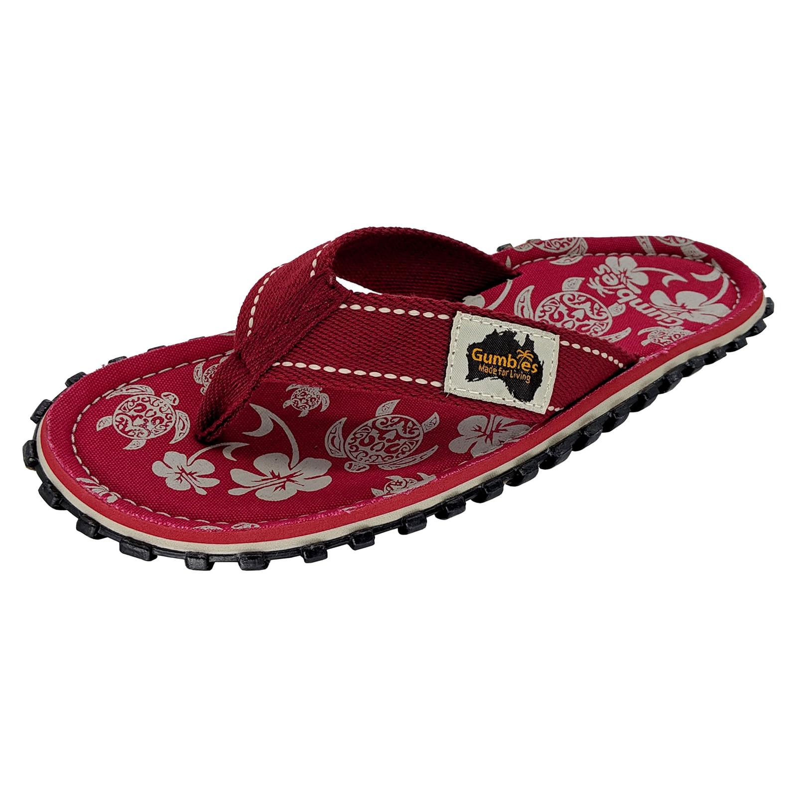 gumbies-originals-rot-flip-flops-aus-recycelten-materialien image 7