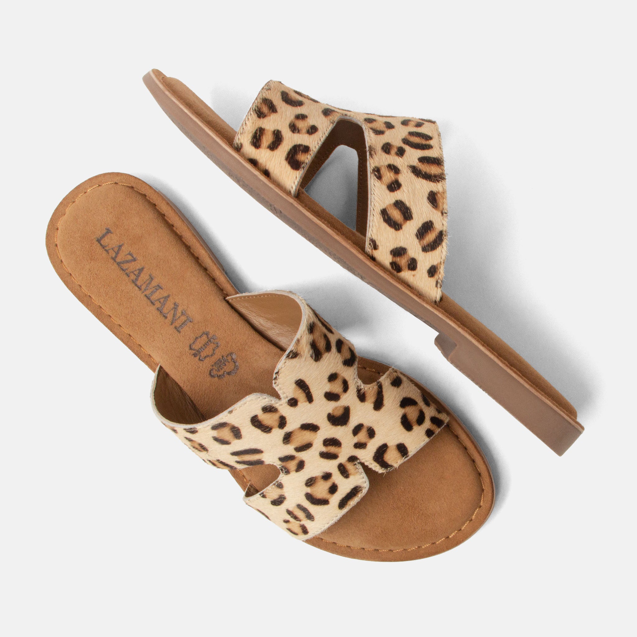 lazamani-lumi-damen-pantoletten-leopard image 3