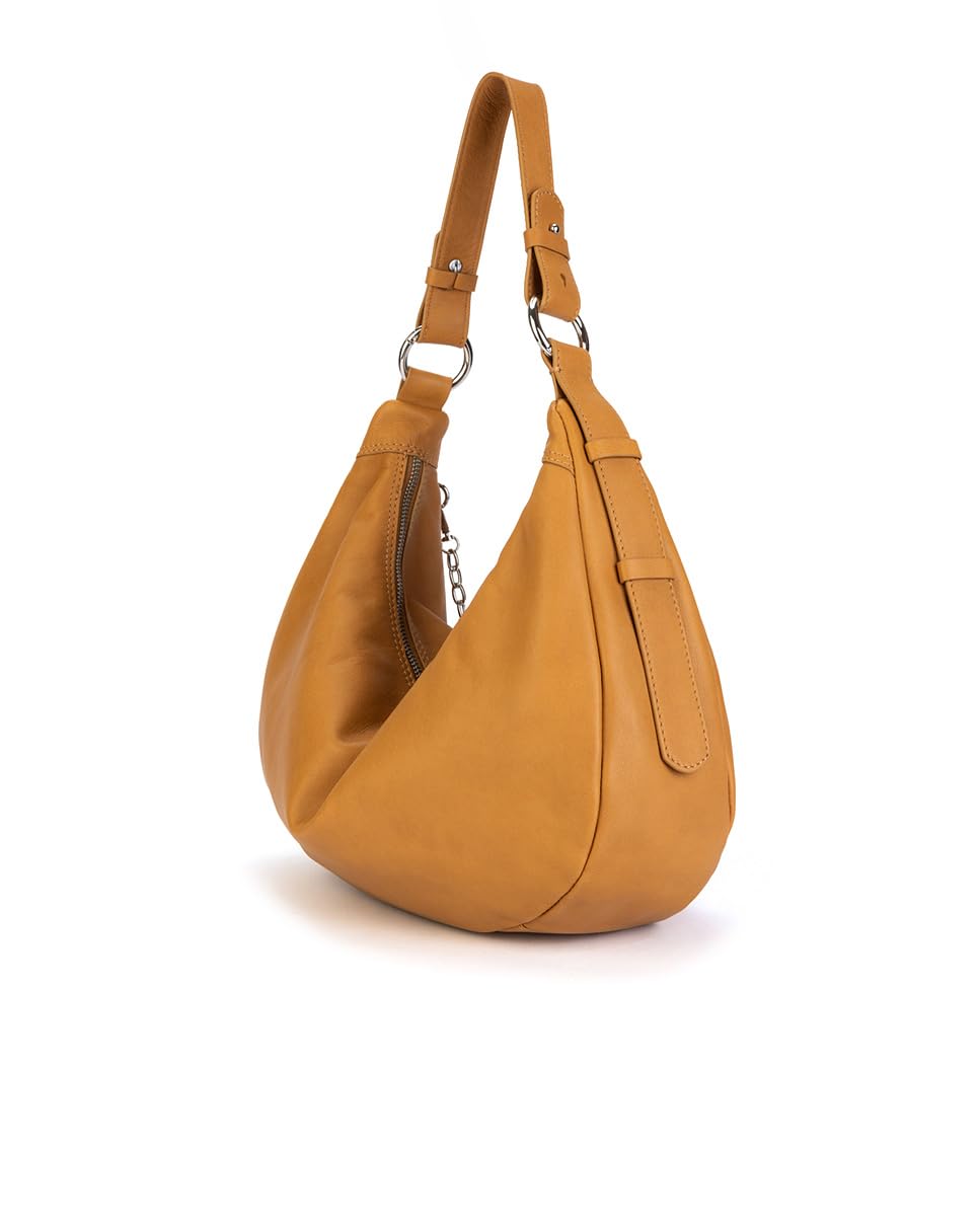 pikolinos-mouro-hobo-tasche-leder-braun-mit-rei-verschluss-f-r-damen image 4