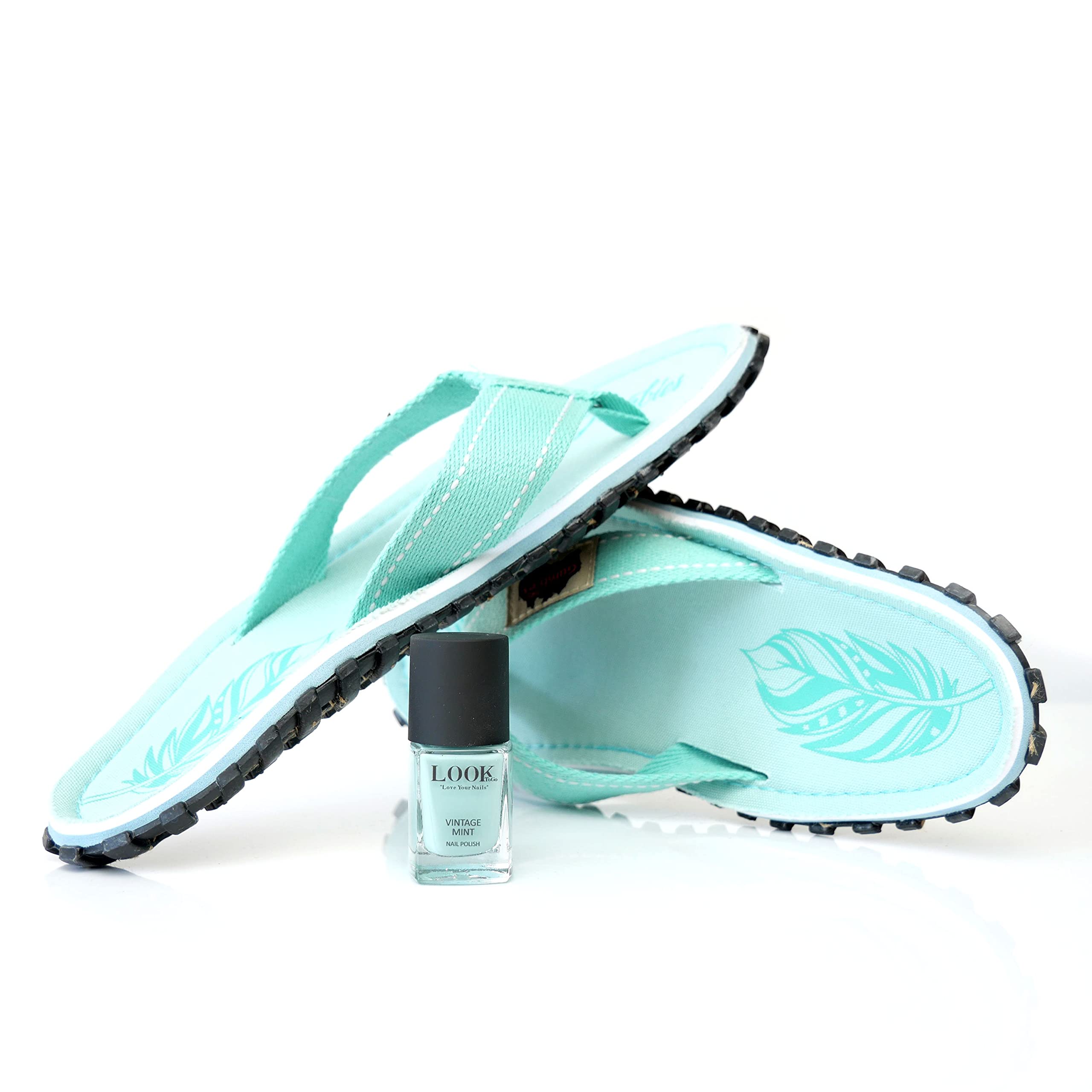 gumbies-original-boho-mint-damen-zehentrenner-set-mit-nagellack-vintage-mint image 2