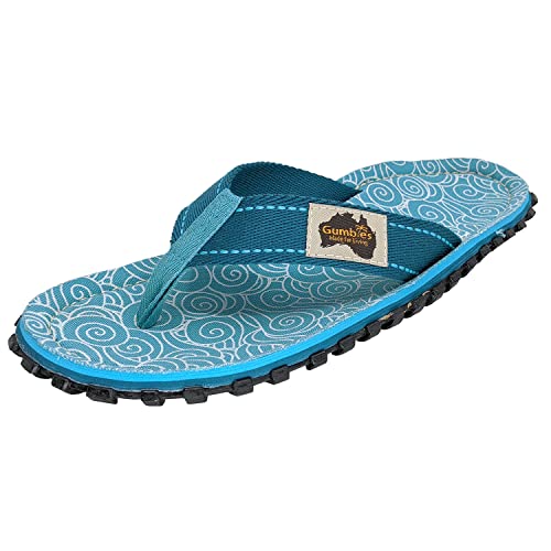 gumbies-original-zehentrenner-turquoise-swirls-gr-40 image 7