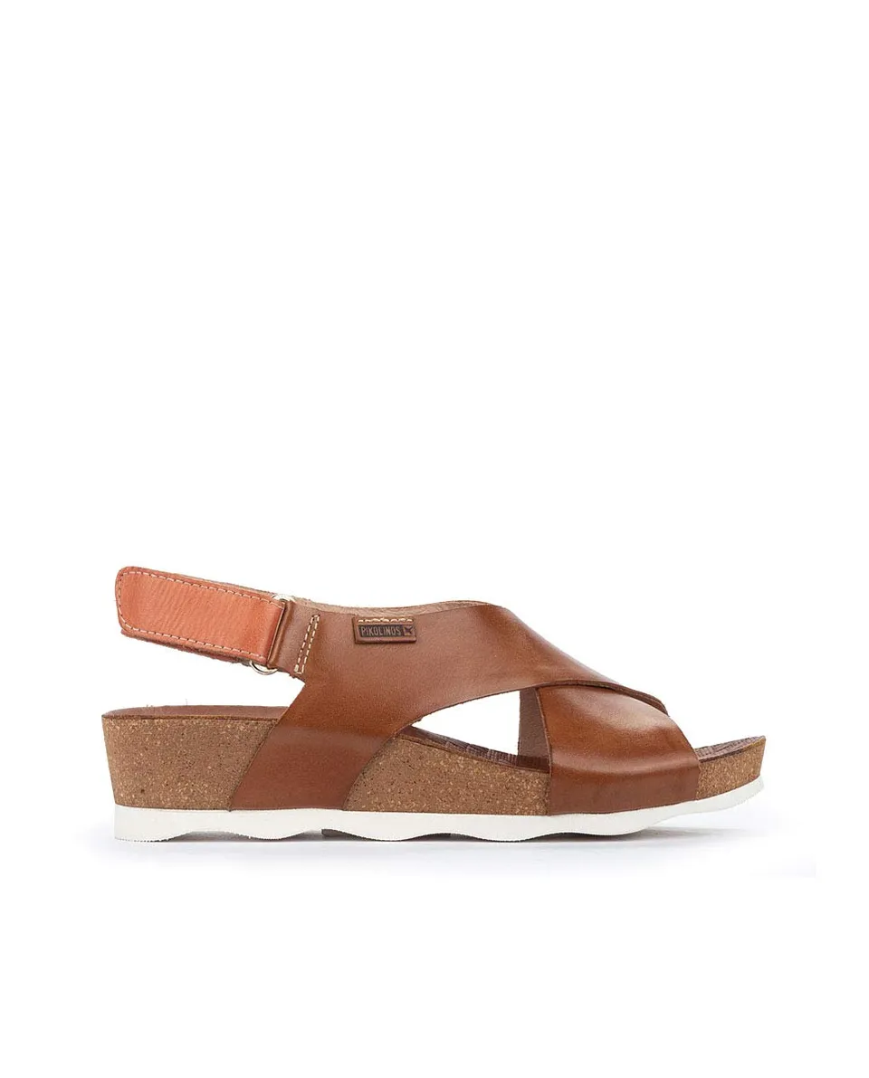 pikolinos-mahon-keilsandalen-aus-leder-f-r-damen image 1