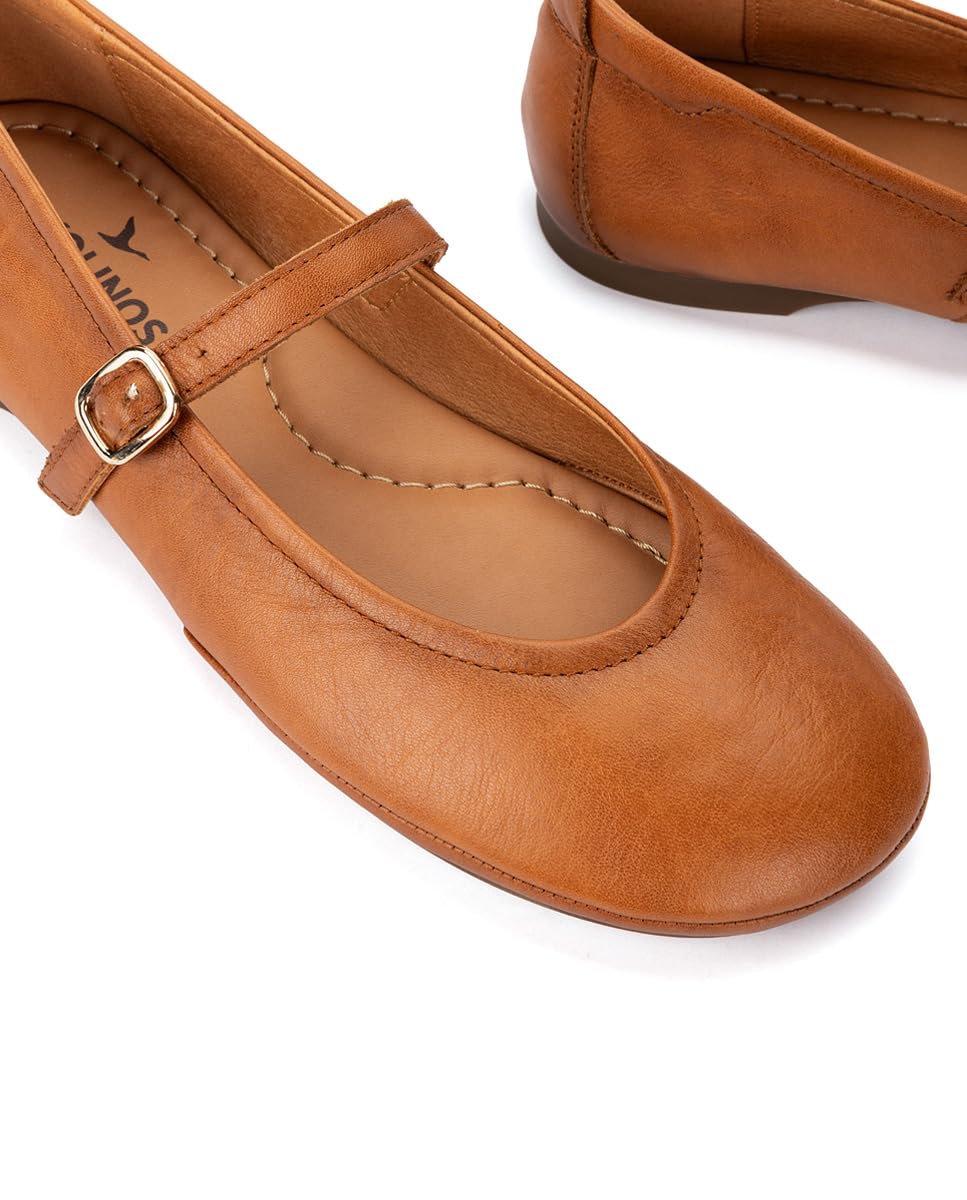 pikolinos-carmona-damen-ballerinas-aus-leder-schnallenverschluss-eu-35-42 image 4