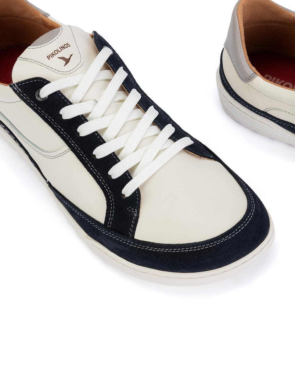 pikolinos-arenal-herren-sneakers-aus-leder-freizeitschuh-mit-gepolsterter-sohle image 4