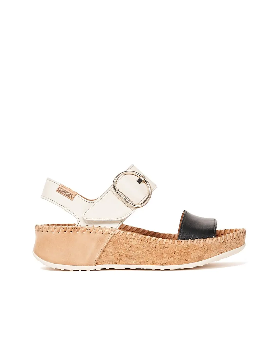 pikolinos-marina-keilsandalen-damen-leder-mit-klettverschluss image 1
