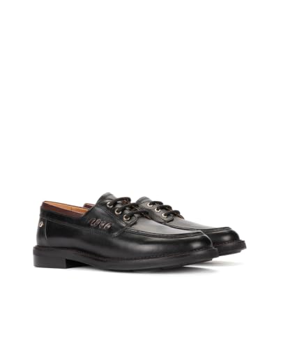 pikolinos-deva-damen-bootsschuhe-leder-schwarz image 7