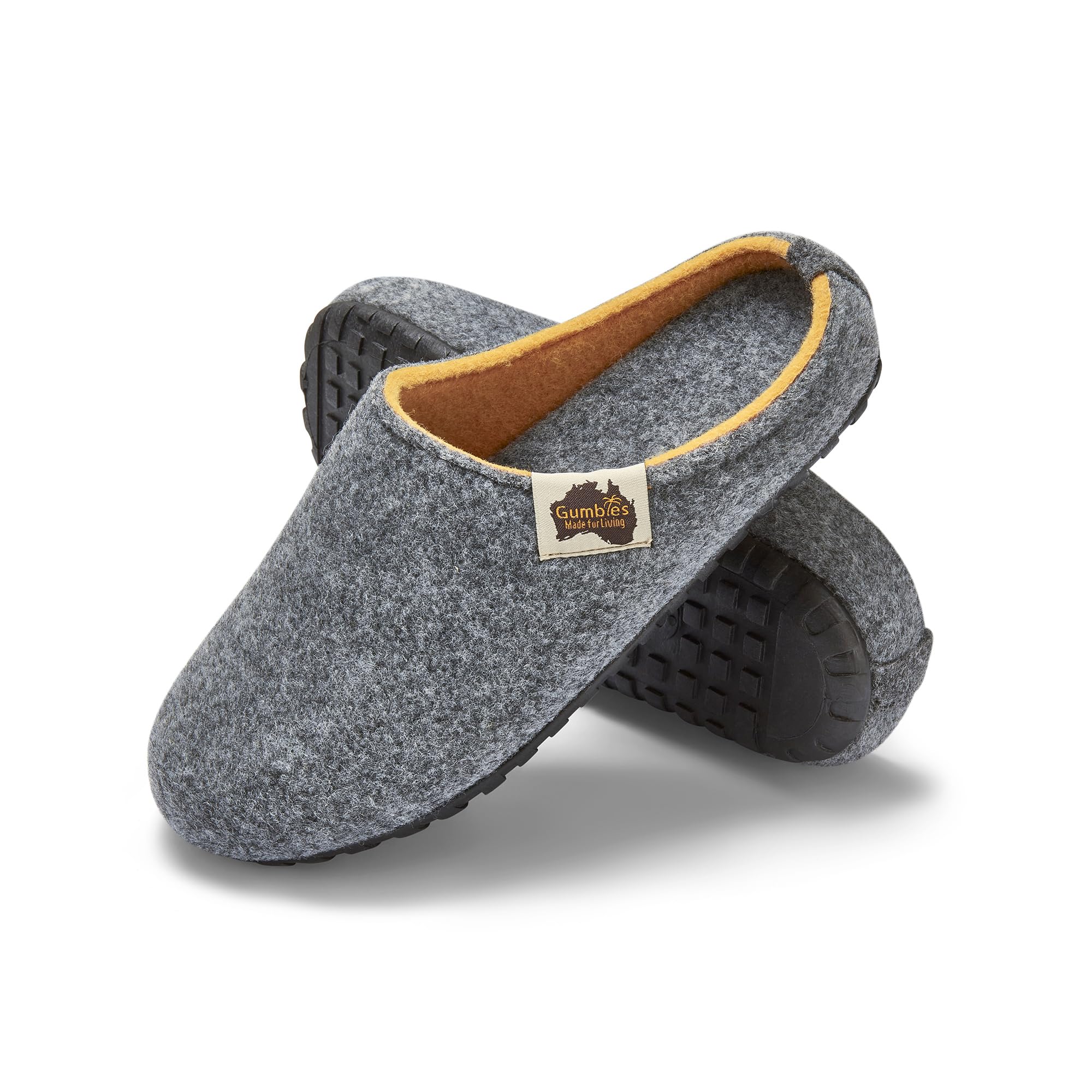 gumbies-outback-hausschuhe-grey-curry-gr-43-recycling image 1