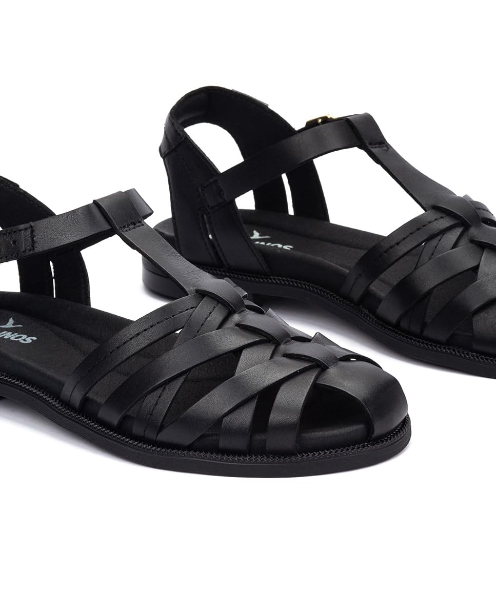 pikolinos-navia-w3e-0637-damen-leder-sandale-schwarz-flach image 4