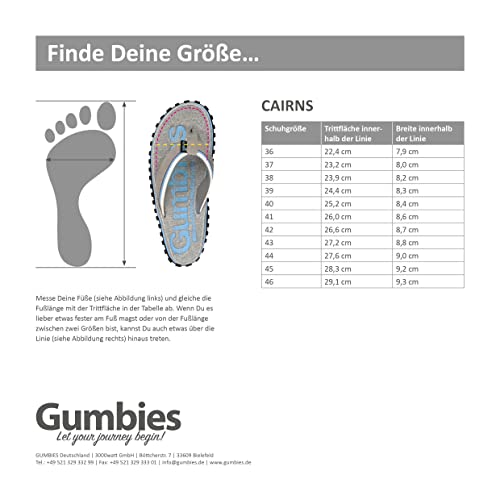 gumbies-cairns-pink-zehentrenner-damen-set-mit-fu-kettchen image 8