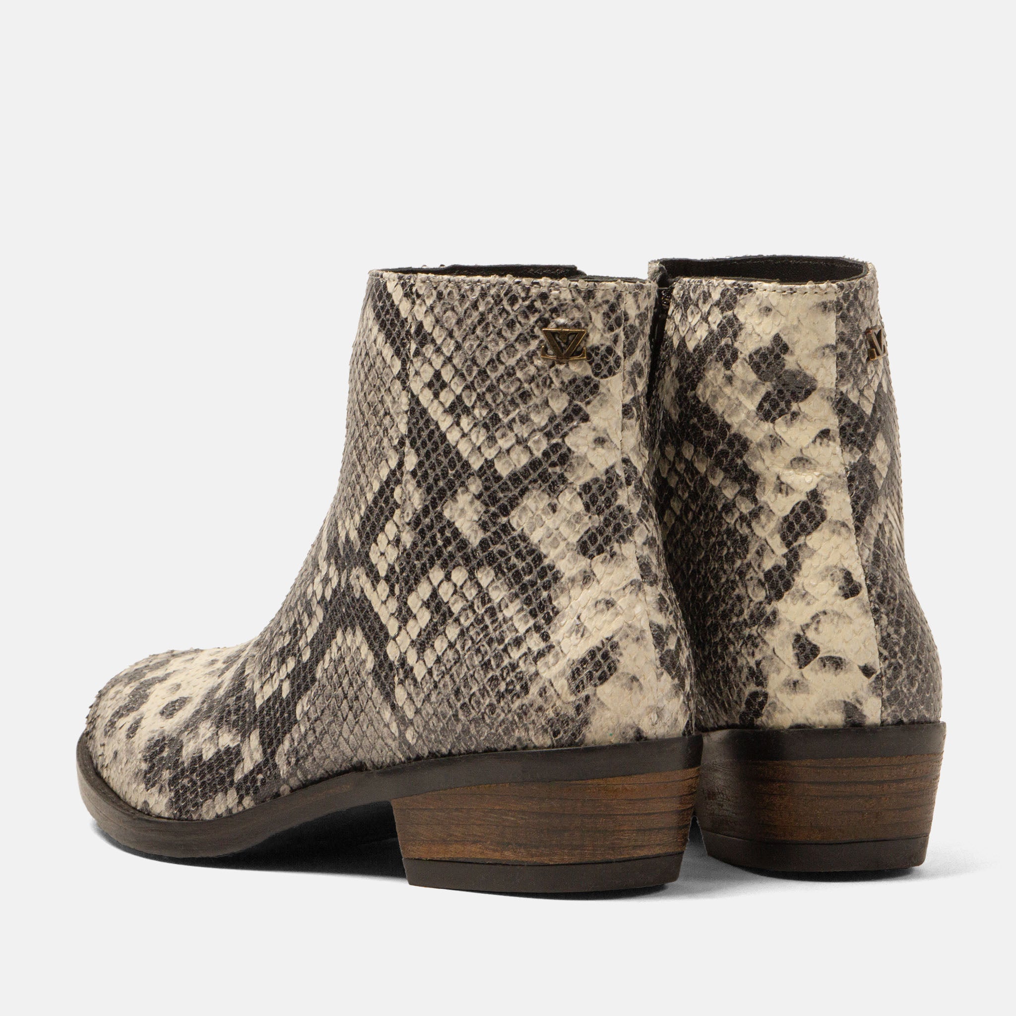 lazamani-beverly-damen-leder-stiefeletten-offwhite image 3