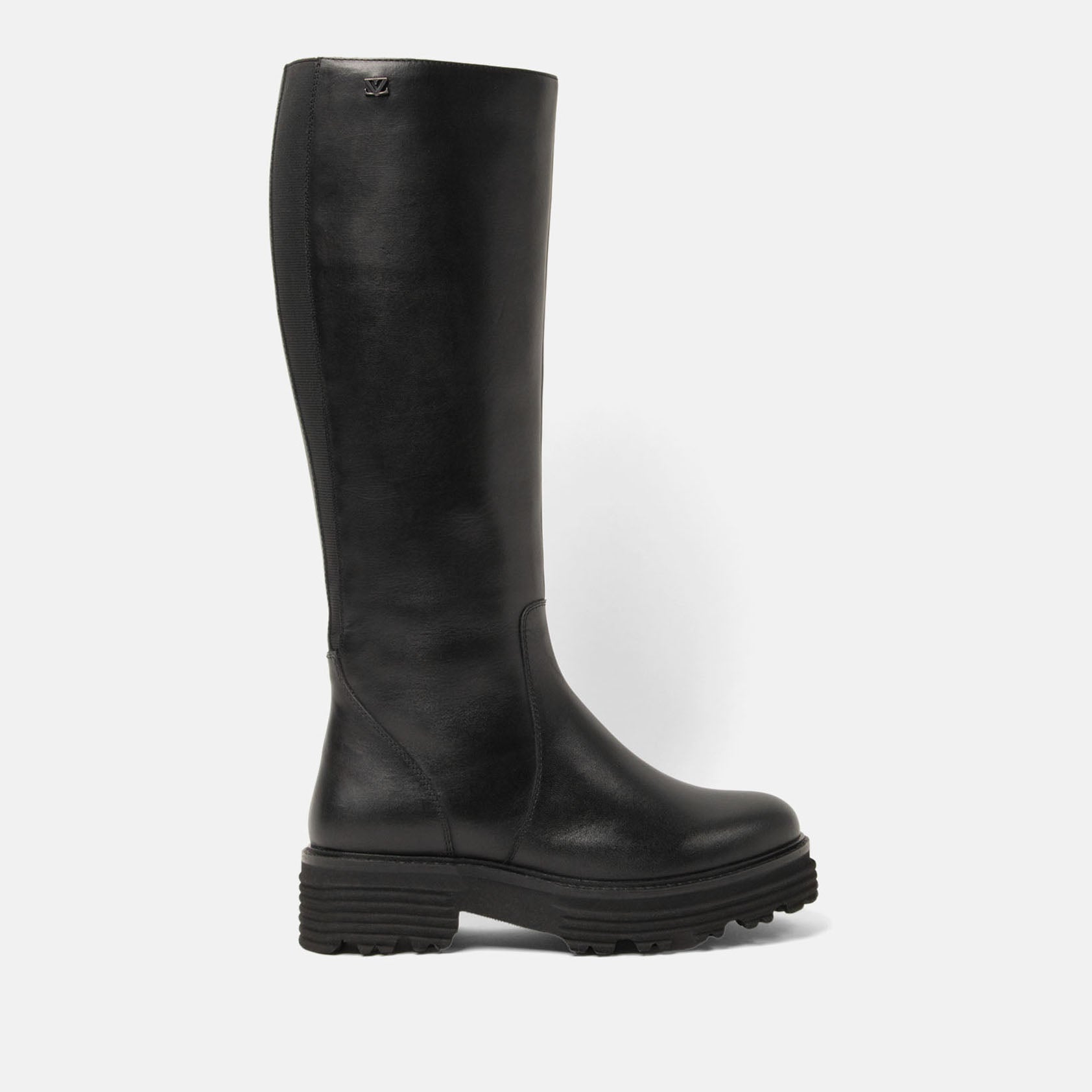 lazamani-el-damen-leder-stiefel-schwarz image 1