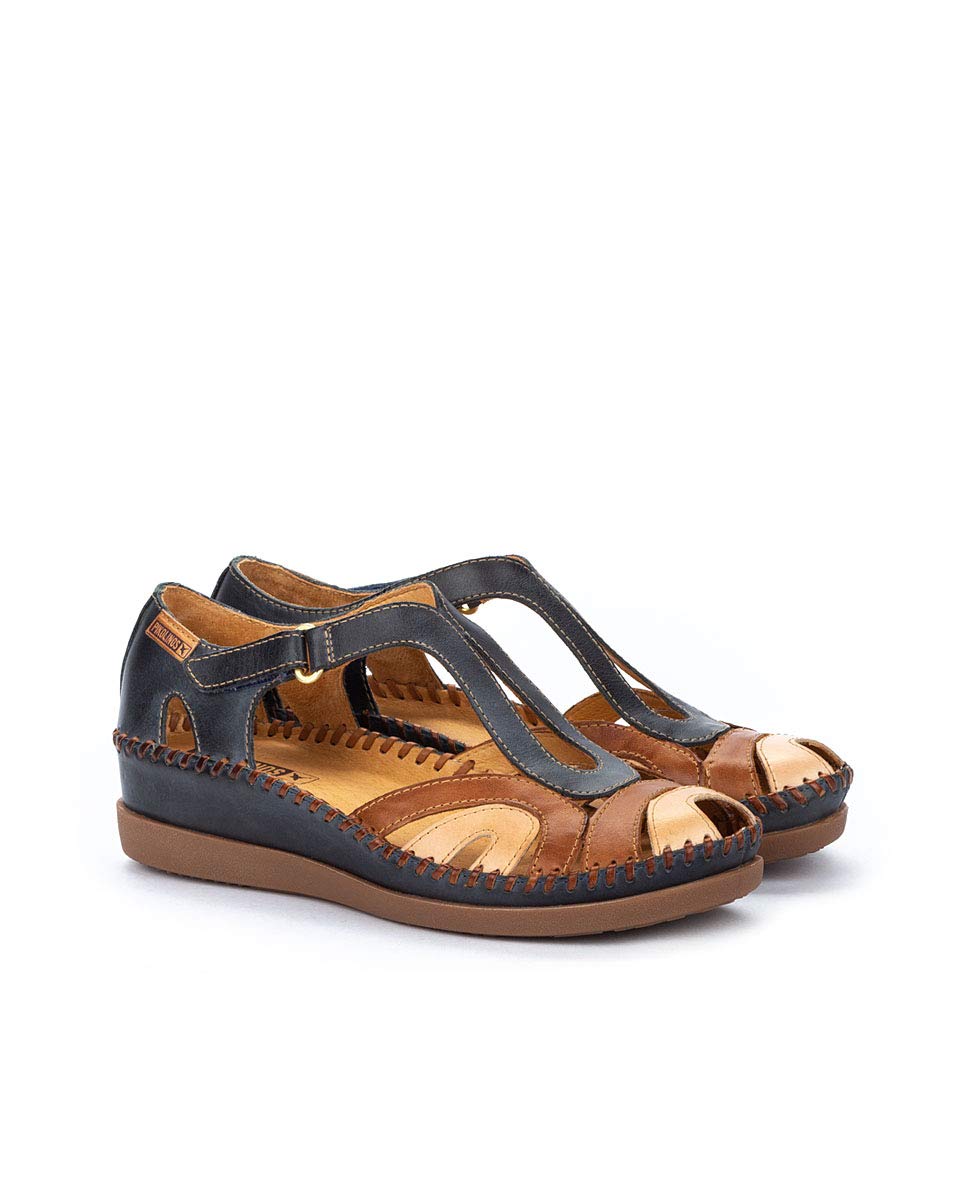 pikolinos-cadaques-halboffene-lederschuhe-f-r-damen image 2