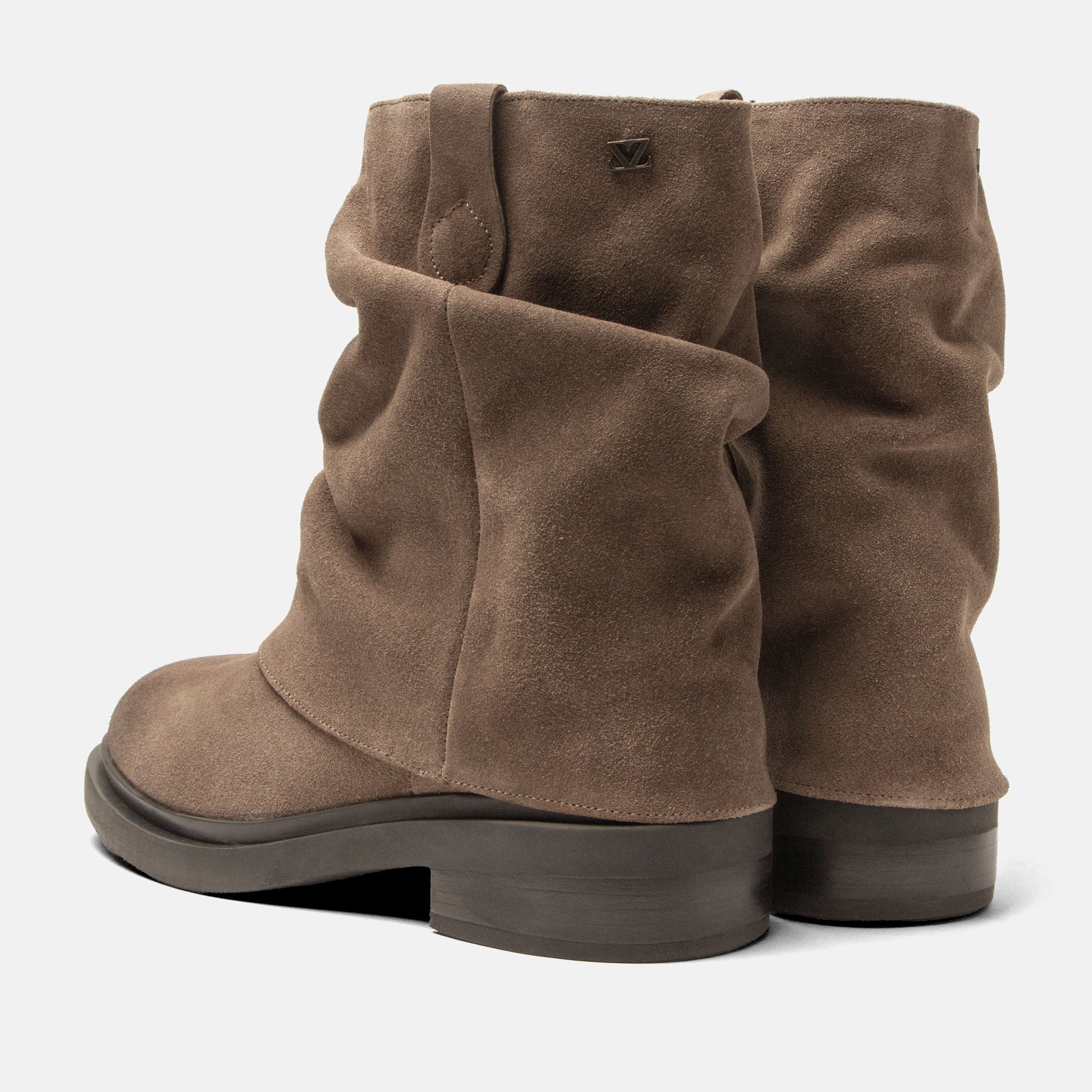 lazamani-tari-damen-wildleder-boots-taupe image 3