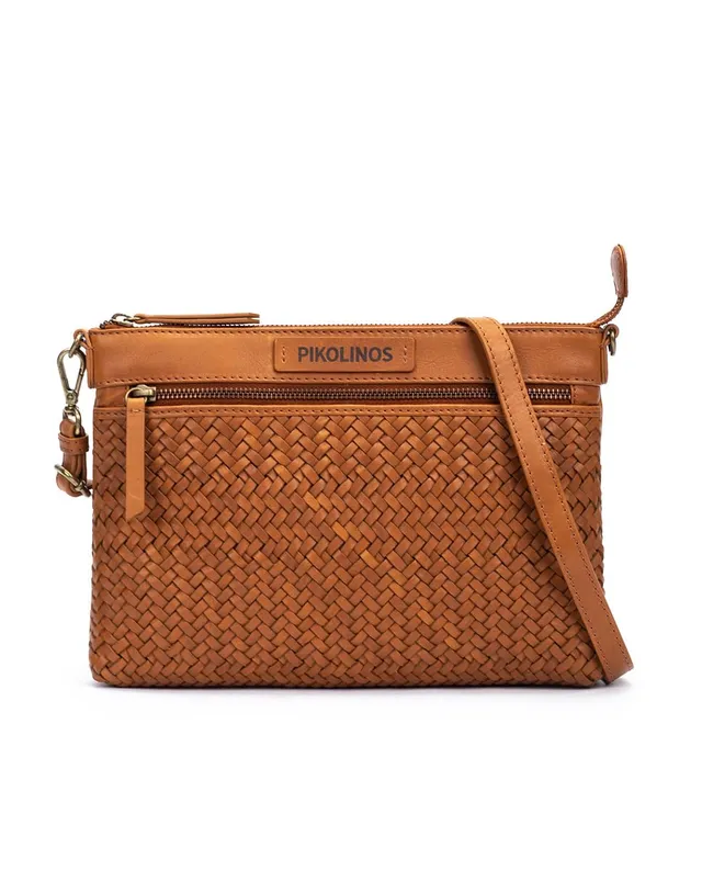 pikolinos-tote-baleares-stoff-leder-damen-marr-n image 1