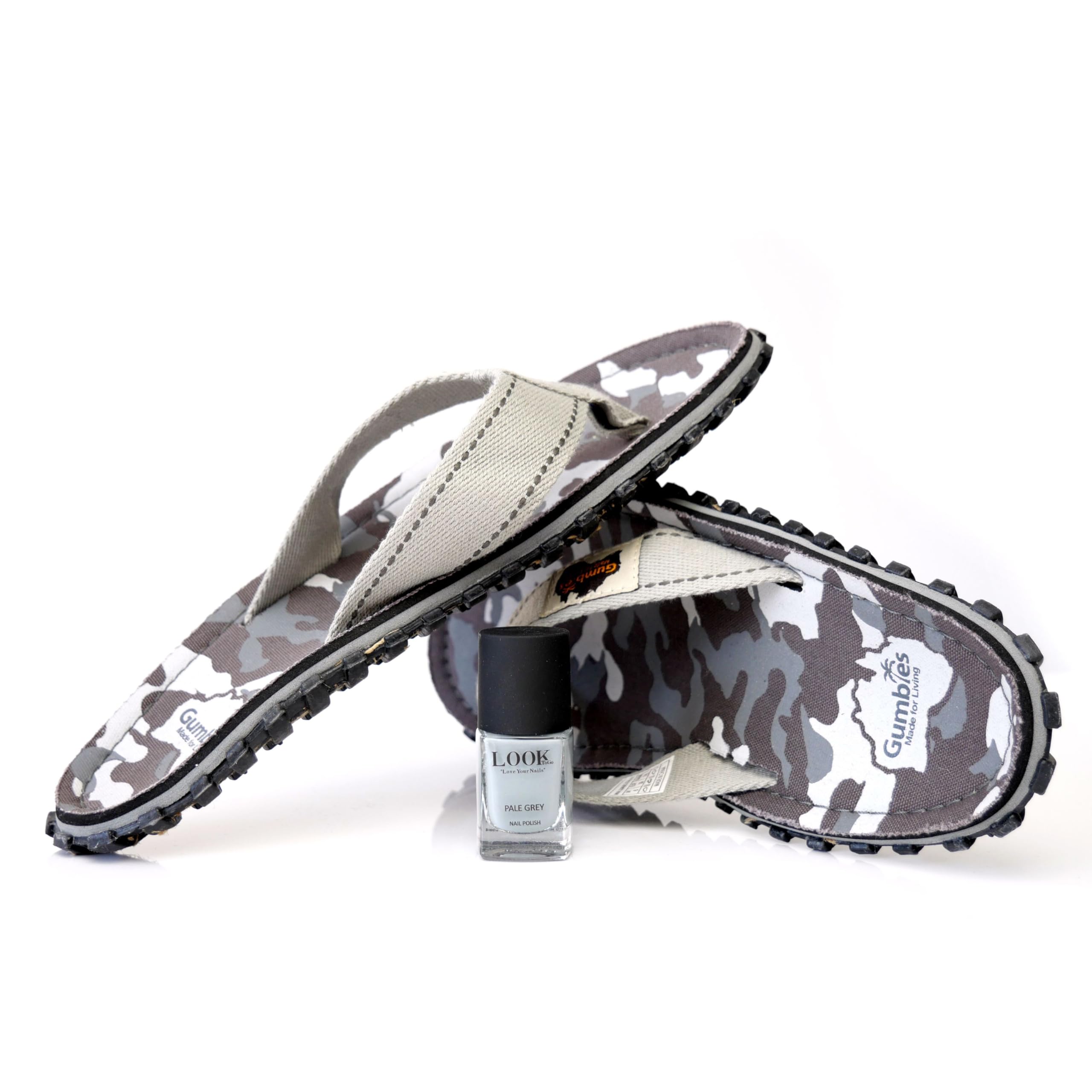 gumbies-original-zehentrenner-damen-grey-camouflage-pale-grey image 2