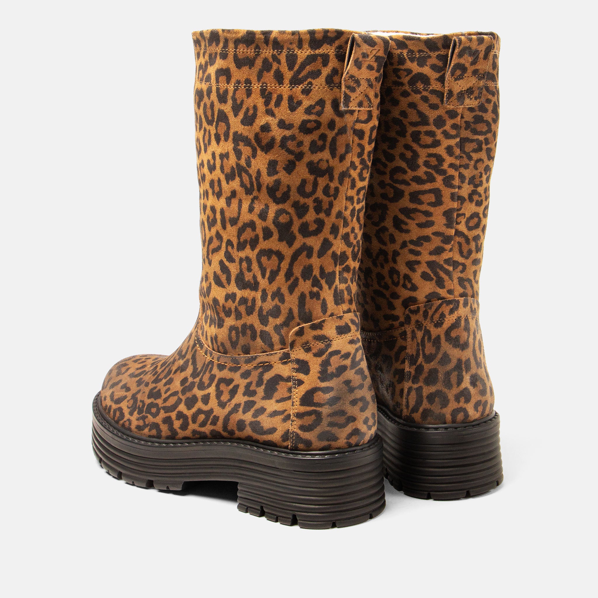 lazamani-jacky-damen-wildleder-stiefel-tan-leo image 4