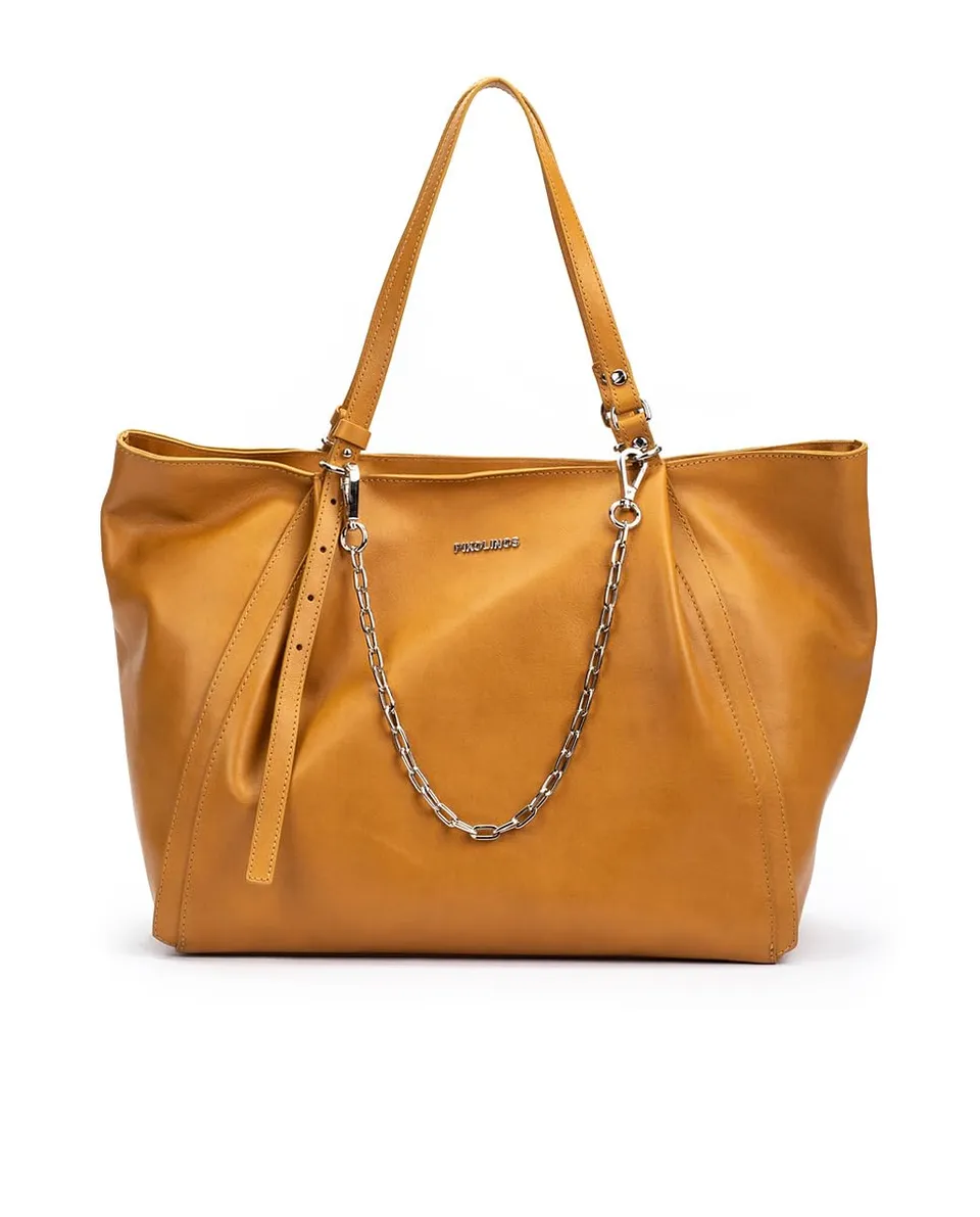 pikolinos-mouro-shopper-tasche-aus-leder-f-r-damen-braun image 1