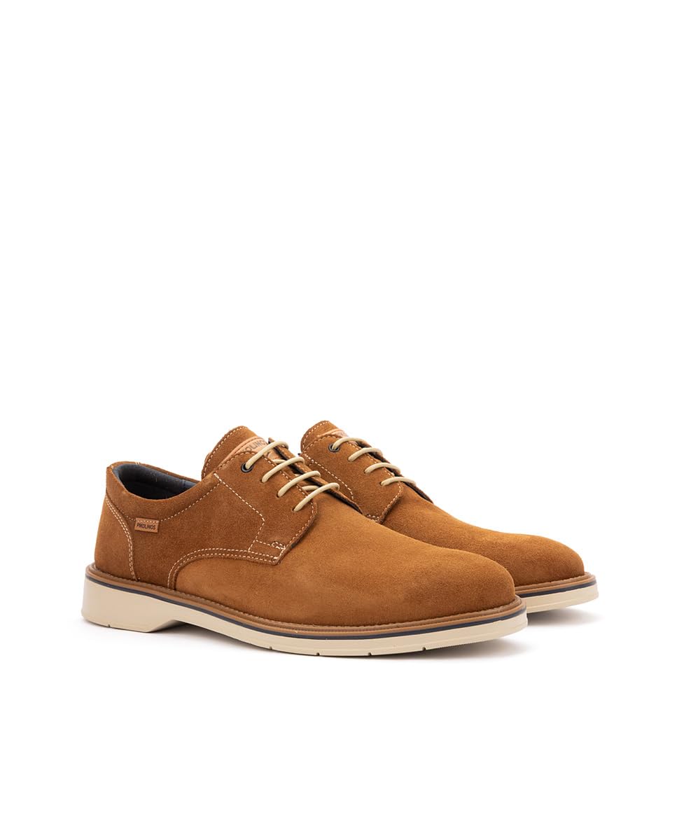 pikolinos-carlet-schn-rschuh-herren-leder-hellbraun image 2